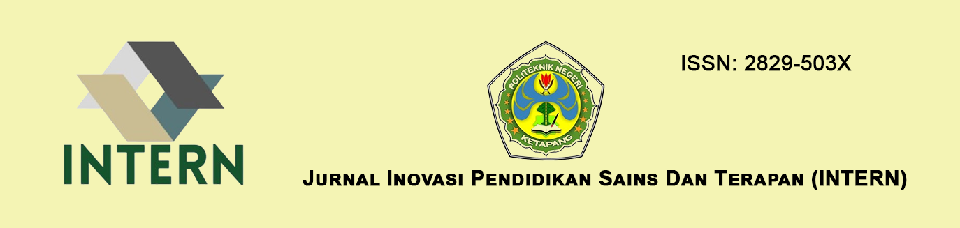 Jurnal Inovasi Pendidikan Sains dan Terapan (INTERN )